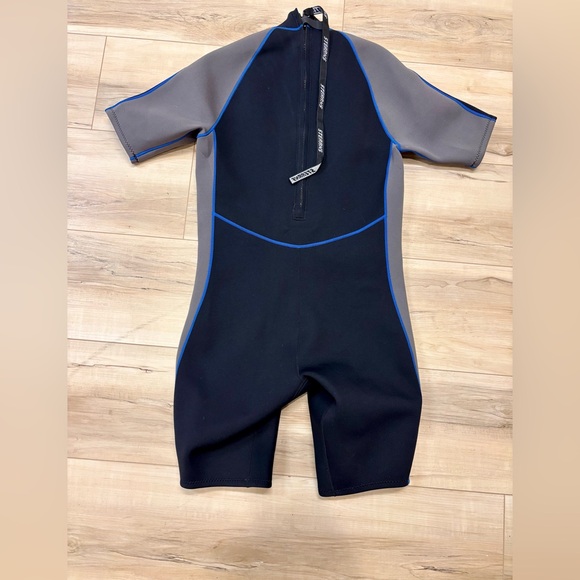 Hobie by Stern’s Watersports Shorty Wetsuit Adult Men’s XL Black, Blue, and Gray - Picture 7 of 11